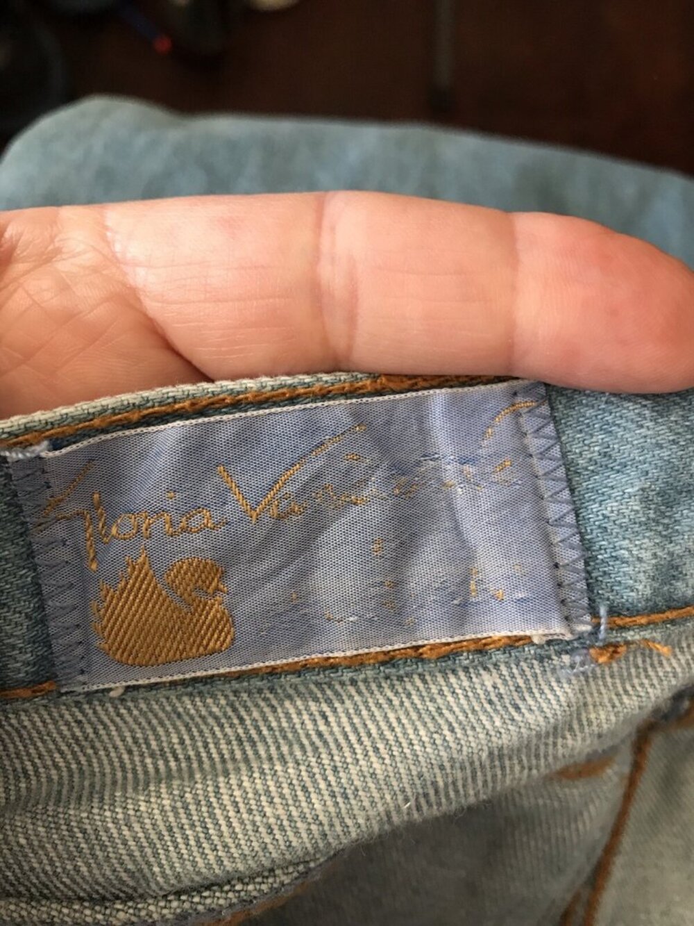 Nwot Vintage Gloria Vanderbilt MURJANI Jeans Womens 4Dark Wash High Rise 24 x 36 - Picture 6 of 7